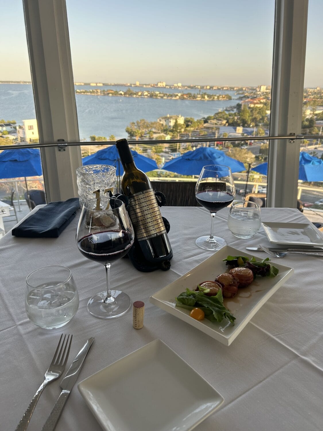 A unique dining experience with a view.